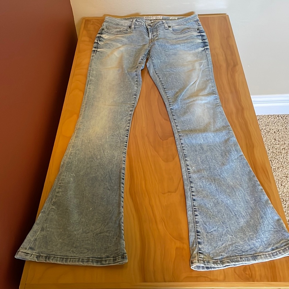 BKE light wash denim jeans